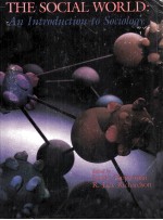 <em>THE</em> <em>SOCIAL</em> <em>WORLD</em> A N<em>IN</em>TRODUCTION TO SOCIOLOGY