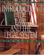 GRILLIOT'S INTRODUCTION TO LAW AND <em>THE</em> LEGAL SYSTEM SIXTH EDITION