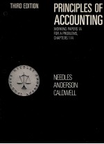 PRINCIPLES OF ACCOUNTING WORKING PAPERS 1A <em>FOR</em> A PROBLEMS CHAPTERS 1-14