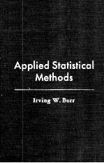 APPLIED <em>STATISTICAL</em> <em>METHODS</em>