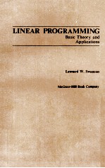 LINEAR PROGRAMMING BASIC <em>THEORY</em> AND <em>APPLICATIONS</em>