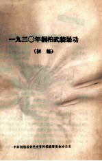 1930年桐柏武装暴动  初稿