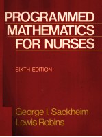 PROGRAMMED MATHEMATICS FOR NURSES SIXTH <em>EDITION</em>