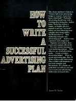 <em>HOW</em> <em>TO</em> WRITE <em>A</em> SUCCESSFUL <em>A</em>DVERTISING PL<em>A</em>N