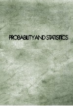 PROB<em>A</em>BILITY <em>A</em>ND ST<em>A</em>TISTICS