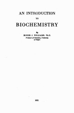 <em>AN</em> <em>INTRODUCTION</em> <em>TO</em> BIOCHEMISTRY