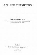 APPLIED CHEMIST<em>RY</em>