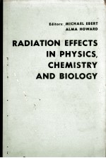 RADIATION EFFECTS <em>IN</em> <em>PHYSICS</em>