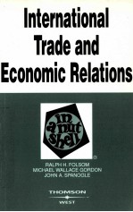 INTERNATIONAL TRADE AND <em>ECONOMIC</em> RELATIONS
