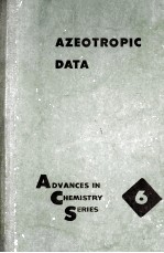 AZEOTROPIC <em>DATA</em>