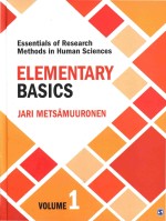Essentials <em>of</em> research <em>methods</em> in human sciences Volume 1 Elementary Basics