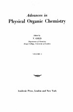 AD<em>VA</em>NCES IN PHYSICAL ORGANIC CHEMISTRY <em>VO</em>LUME 2