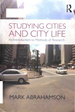 Studying cities <em>an</em>d city life <em>an</em> <em>introduction</em> <em>to</em> <em>methods</em> of <em>research</em>