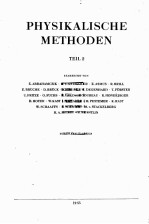 PHYSIKALISCH<em>E </em>M<em>ET</em>HOD<em>EN</em> T<em>EI</em>L 2