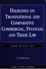 DALHUISEN <em>ON</em> TRANSNATI<em>ON</em>AL <em>AND</em> COMPARATIVE <em>COMMERCIAL</em>，FINANCIAL <em>AND</em> TRADE <em>LAW</em>