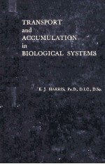 TRANSPORT AND ACCUMULATION <em>IN</em> BIOLOGICAL <em>SYSTEMS</em>