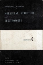 INTERNATIONAL SYMPOSIUM ON MOLECULAR <em>STRUCTURE</em> AND SPECTROSCOPY PREPRINTS C