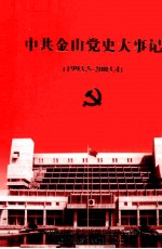 <em>中共</em>金山党史大事记  1993.5-2003.4