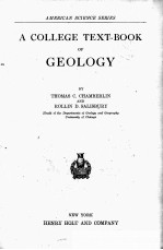 <em>A</em> COLLEGE <em>TEXT</em>-BOOK OF GEOLOGY