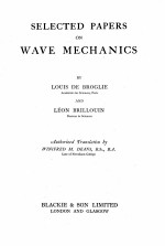 selected papers <em>on</em> wave mechanics