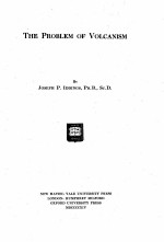 THE PRO<em>B</em>LEM OF VOLCANISM