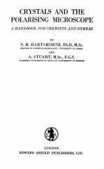 CRYST<em>AL</em>S <em>AN</em>D THE POL<em>AR</em>ISING MICROSCOPE <em>A </em>H<em>AN</em>DBOOK FOR CHEMISTS <em>AN</em>D OTHERS