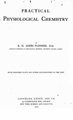 <em>PRACTICAL</em> PHYSIOLOGICAL <em>CHEMISTRY</em>