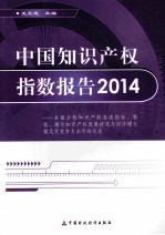 中国知识产权指数报告  2014