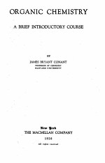 ORGANIC CHEMISTRY A <em>BRIEF</em> INTRODUCTORY COURSE