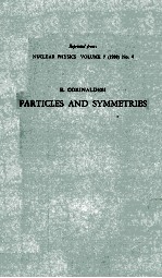 PARTICL<em>ES</em> AND SYMM<em>ET</em>RI<em>ES</em>