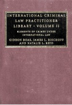 ELEMENTS <em>OF</em> CRIMES UNDER <em>IN</em>TERNATIONAL LAW  <em>VOLUME</em> II