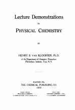 lecture demonstrations <em>in</em> physical chemistry