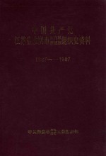 中国共产党江苏省淮阴市清河区清浦区<em>组织</em>史资料  1927-1987