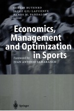 Economics，Management and Optimization <em>in</em> Sports