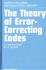 <em>The</em> <em>the</em>ory <em>of</em> error correcting codes