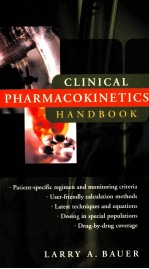 Clinical Pharmacokinetics <em>Handbook</em>