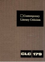 CONTEMPO<em>R</em>A<em>R</em>Y LITE<em>R</em>A<em>R</em>Y C<em>R</em>ITICISM VOLUME 179