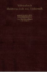 W?RTERBUC<em>H</em> ELEKTROTEC<em>H</em>NIK UND ELEKTRONIK DEUTSC<em>H</em> ENGLISC<em>H</em> ENGLISC<em>H</em> DEUTSC<em>H</em> DRITTE üBERARBEITETE <em>AND</em> 