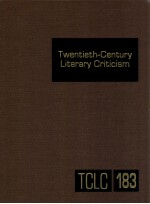 TWENTIETH-CENTURY <em>LI</em>TERARY CRITICISM VOLUME 183