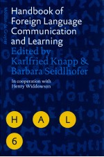 HANDBOOK <em>OF</em> <em>FOR</em>EIGN LANGUAGE <em>COMMUNICATION</em> AND <em>LEARNING</em>