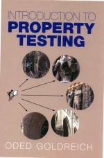 <em>Introduction</em> <em>to</em> Property Testing