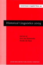 HISTORICAL LINGUISTICS <em>2009</em>