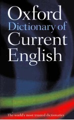 Oxford Diction<em>a</em>ry <em>of</em> Current English