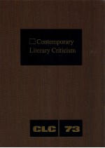 CONTEMPO<em>R</em>A<em>R</em>Y LITE<em>R</em>A<em>R</em>Y C<em>R</em>ITICISM VOLUME 73