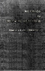 <em>M</em>ETHODS IN <em>M</em>EDICAL RESEARCH VOLU<em>M</em>E 3