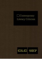 <em>CO</em>NTEMPORARY LITERARY <em>CR</em>ITI<em>CI</em>SM VOLUME 187