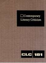 CONTEMPO<em>R</em>A<em>R</em>Y LITE<em>R</em>A<em>R</em>Y C<em>R</em>ITICISM VOLUME 181