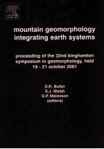 MOUNTAIN GEOMORPHOLOGY INTEGRATING EARTH SY<em>ST</em>EMS