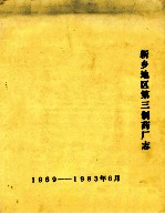 <em>新乡</em>地区第三制药厂志  1969-1983