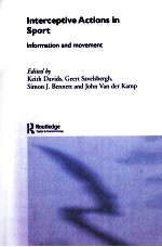 <em>In</em>terceptive Actions <em>in</em> Sport <em><em>In</em>formation</em> and movement